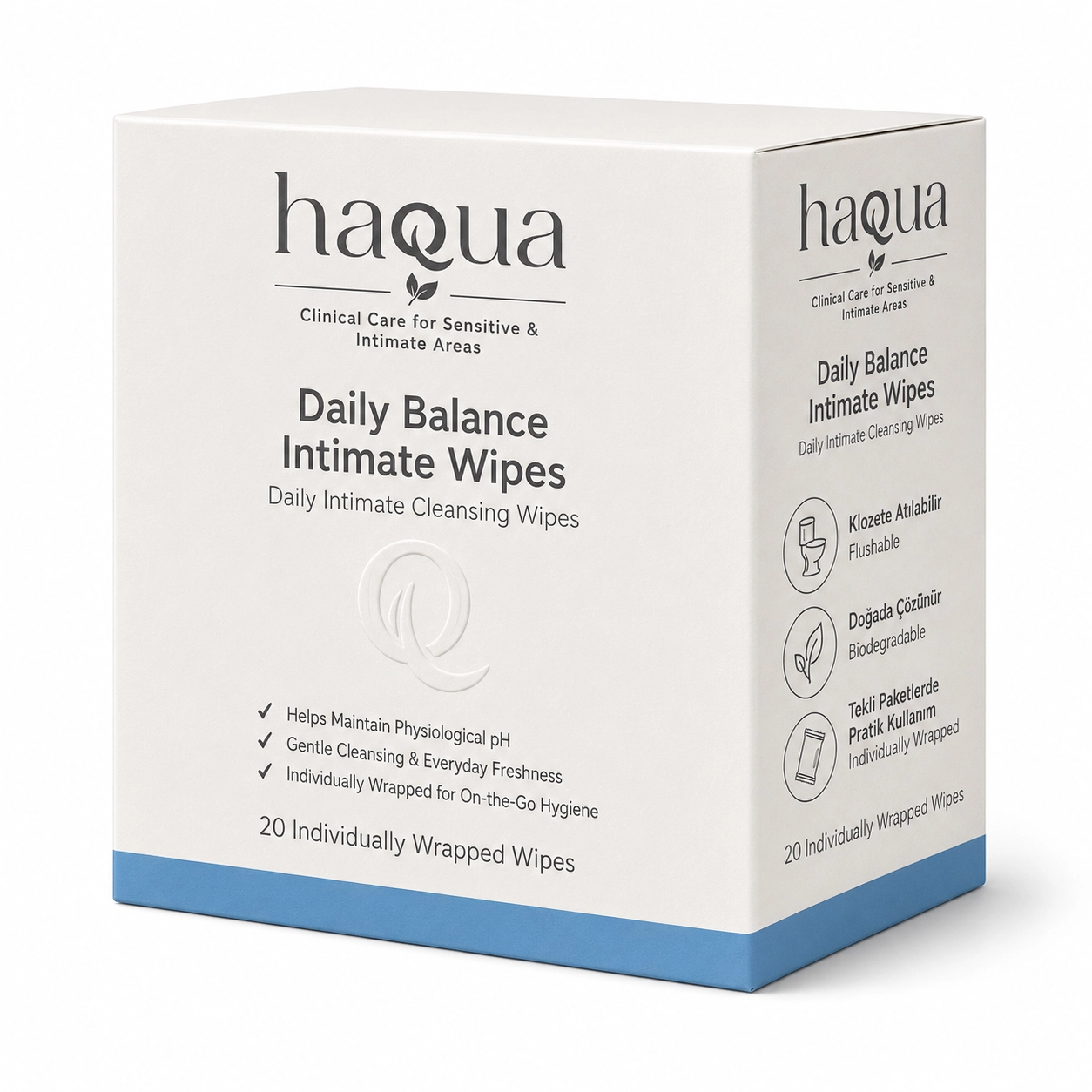 HAQUA Daily Balance Intimate Wipes