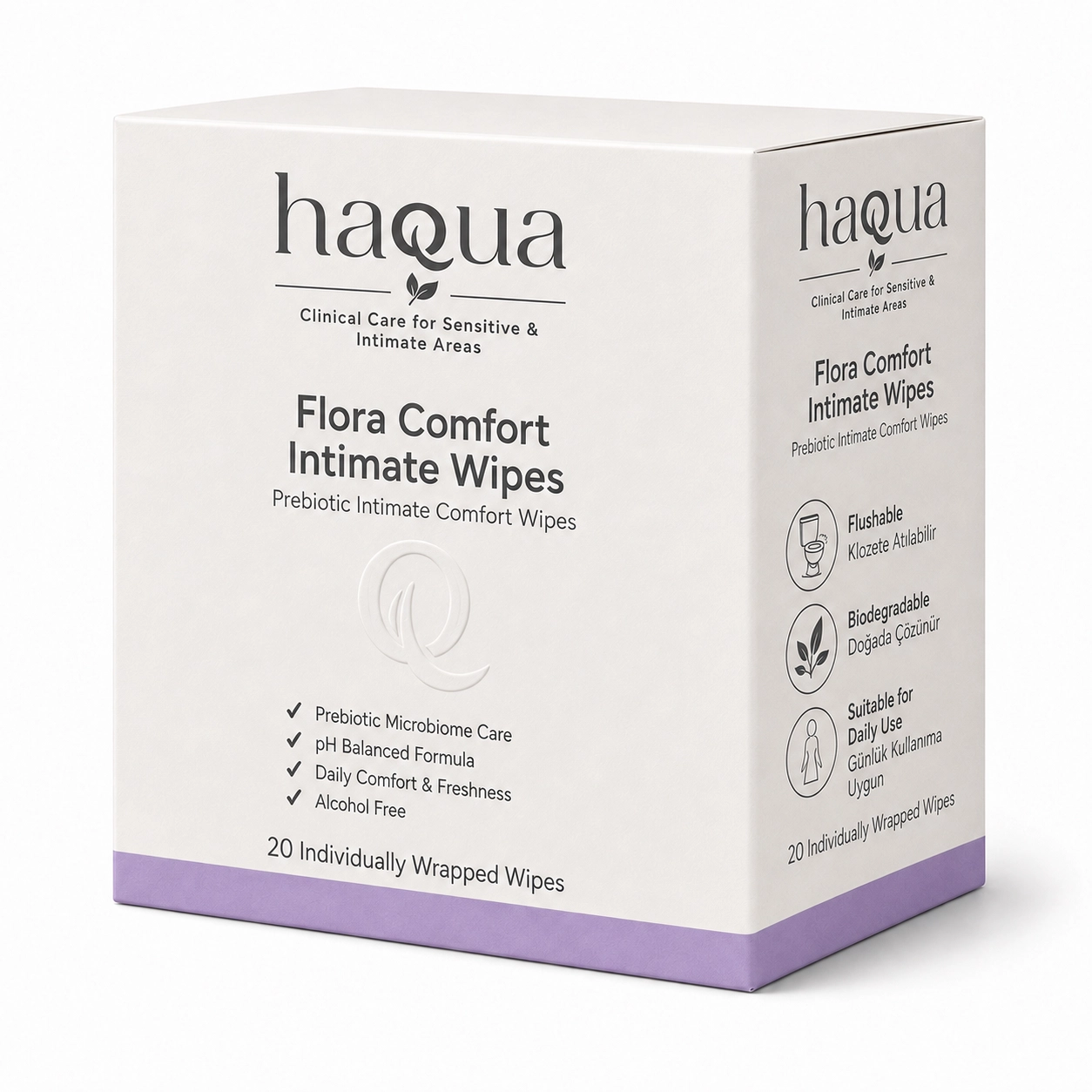 HAQUA Flora Comfort Intimate Wipes