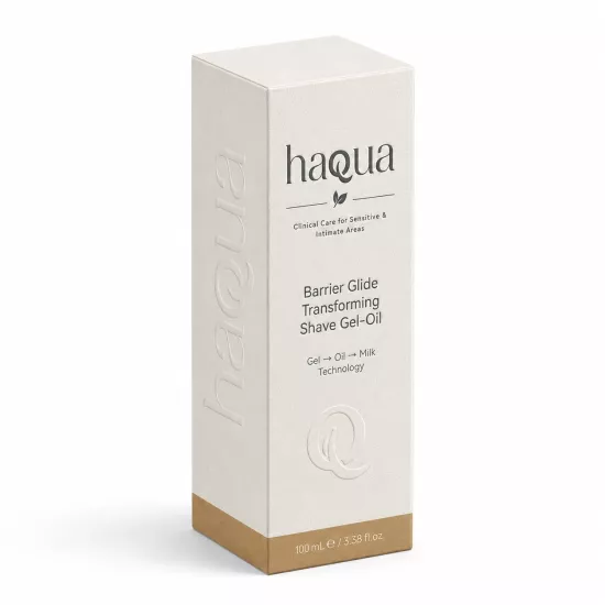 HAQUA Barrier Glide Transforming Shave Gel-Oil