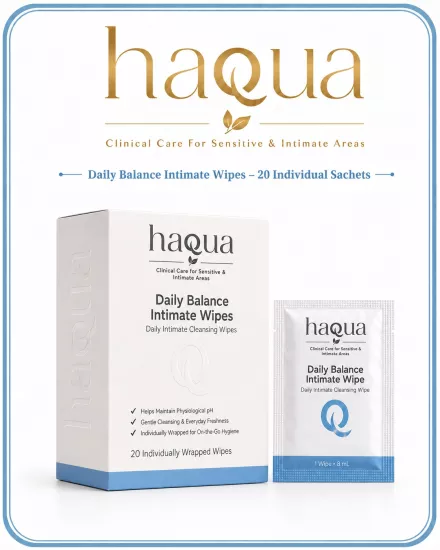 HAQUA Daily Balance Intimate Wipes