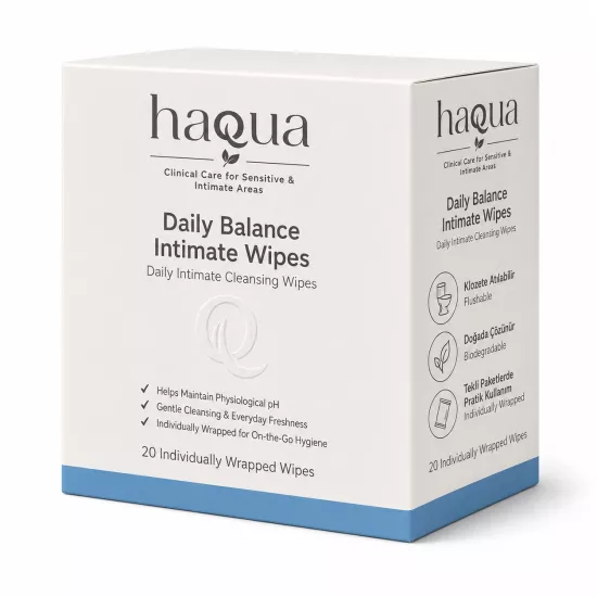 HAQUA Daily Balance Intimate Wipes